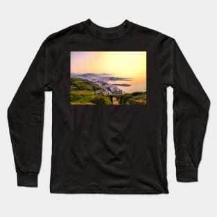 Aberystwyth Costal Scenery From Constitution Hill Long Sleeve T-Shirt
